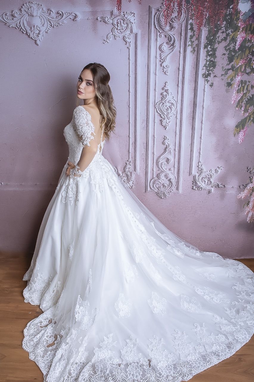 Vestido Celeste